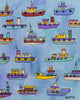 Tugboats Wall Mural