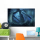 Cormorant Swims through Baitfish Wall Decal