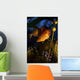 Giant Kelp Fish Santa Wall Decal