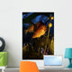 Giant Kelp Fish Santa Wall Decal