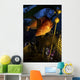 Giant Kelp Fish Santa Wall Decal