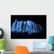 Diver Swims Mouth Cave Wall Decal