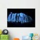 Diver Swims Mouth Cave Wall Decal