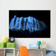 Diver Swims Mouth Cave Wall Decal