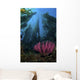 Gorgonian and Straight Kelp Wall Decal