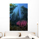 Gorgonian and Straight Kelp Wall Decal