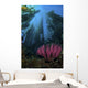 Gorgonian and Straight Kelp Wall Decal
