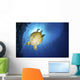 Green Sea Turtle with Wall Decal