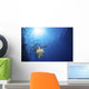 Green Sea Turtle Soars Wall Decal