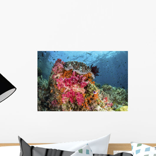 Fish and Soft Corals Wall Decal