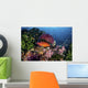 Coral Grouper Swims among Wall Decal