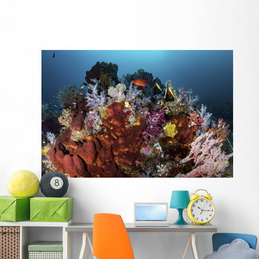 Reef Sponges among Soft Wall Decal