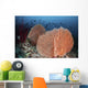 Sea Fans and Fish Wall Decal