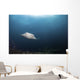 Giant Manta Ray Hovers Wall Decal