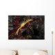 Yellow Crown Crab Blends Wall Decal