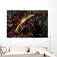 Yellow Crown Crab Blends Wall Decal