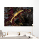 Yellow Crown Crab Blends Wall Decal