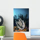 Thousands Glass Fish Hover Wall Decal