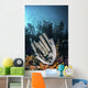 Thousands Glass Fish Hover Wall Decal