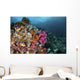Colorful Coral Reef with Wall Decal