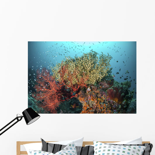 Coral Reef with Fish Wall Decal