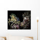 Decorator Crab Sits atop Wall Decal