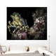 Decorator Crab Sits atop Wall Decal