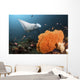 Giant Oceanic Manta Ray Wall Decal