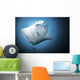Giant Oceanic Manta Ray Under View Wall Decal