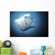 Giant Oceanic Manta Ray Under View Wall Decal