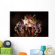 Candy Crab atop Spines Wall Decal