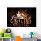Candy Crab atop Spines Wall Decal