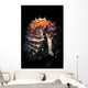 Seahorse Lit with Snoot Wall Decal