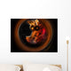 Backlit Rhinopias Framed with Wall Decal