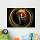 Thorny Seahorse Is Framed Wall Decal