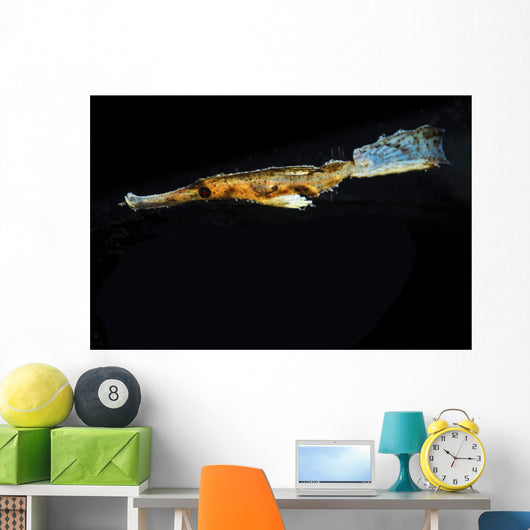 Ghost Pipefish Hovers above Wall Decal