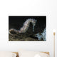 White Thorny Seahorse Anilao Wall Decal