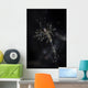 Skeleton Shrimp Vertical Wall Decal