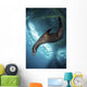 Young Sea Lion Plays Vertical Wall Decal