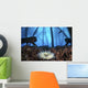 Anemone Sits Bed Brittle Wall Decal