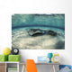 Small Stingray Shadows Larger Wall Decal