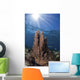 Sunbeams Shine through Water Wall Decal