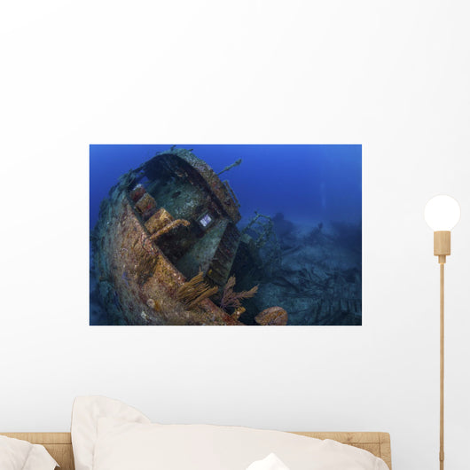 Sunken Ship Lays Its Wall Decal