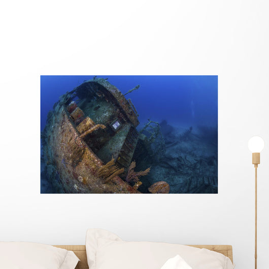 Sunken Ship Lays Its Wall Decal