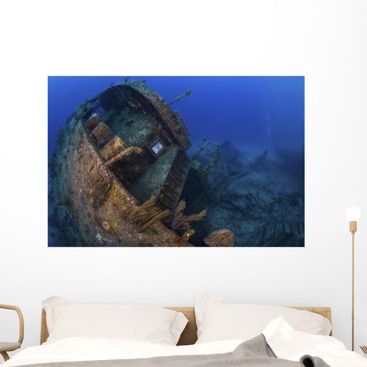 Sunken Ship Lays Its Wall Decal