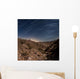 Star Trails over Rugged Wall Decal