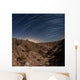 Star Trails over Rugged Wall Decal