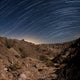 Star Trails over Rugged Wall Decal