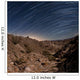 Star Trails over Rugged Wall Decal