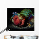 Peacock Mantis Shrimp Close-up Wall Decal